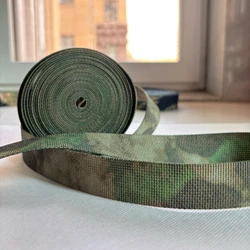 Correas tácticas MOLLE A-TACS ruinas verdes, no elásticas DIY
