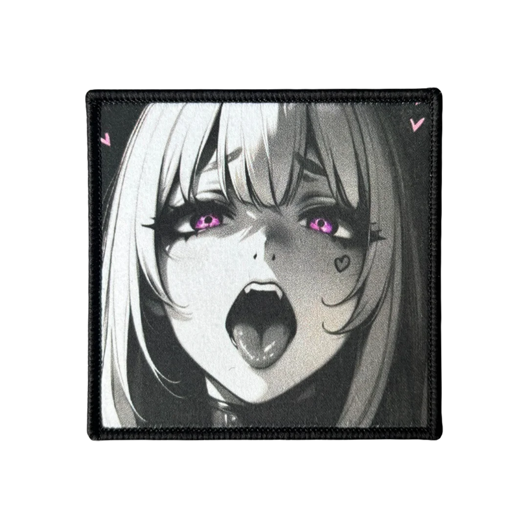 Parche táctico anime waifu morale con velcro para airsoft EDC - imagen 4