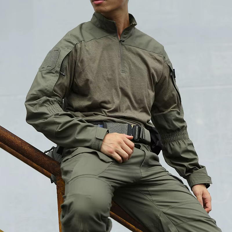 Camiseta táctica PAZAGUILA Frogman BDU de combate manga larga - imagen 2