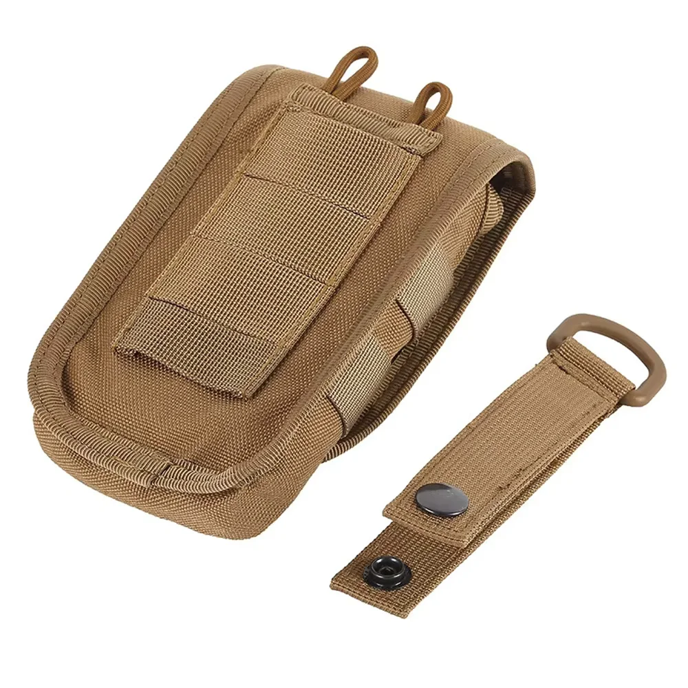Riñonera táctica MOLLE doble capa camuflaje para móvil - imagen 2