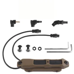Interruptor Táctico Doble Botón POSEIDON DEFENSE Picatinny MLOK 2.5mm
