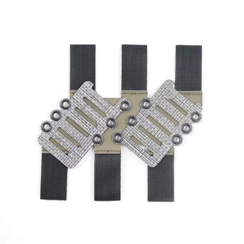 Placa adaptadora MOLLE angulada para accesorios tácticos de cinturón - imagen 2