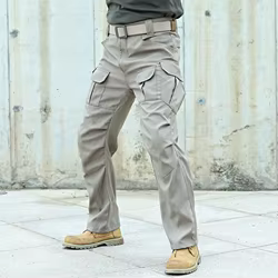 Pantalones tácticos impermeables de combate para hombre