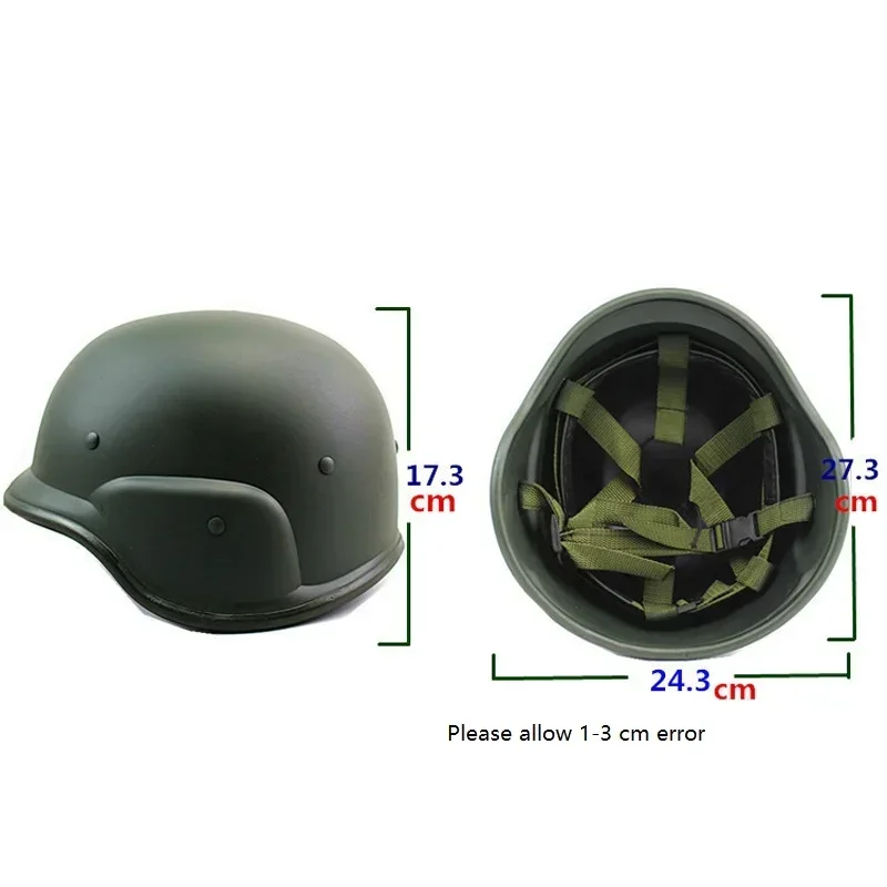 Casco táctico M88 de ABS plástico para airsoft, moto y exterior - imagen 2