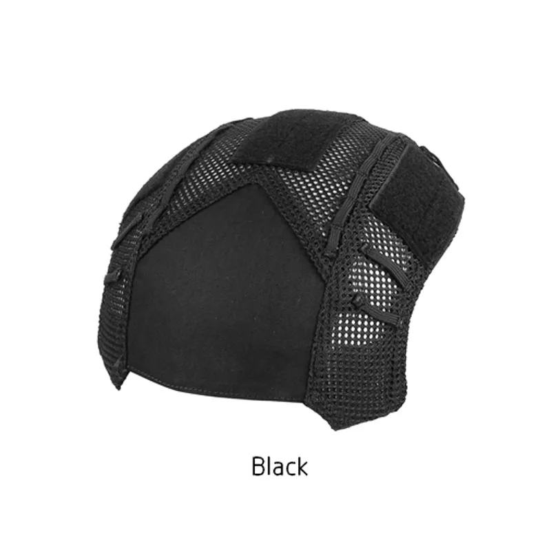 Funda de malla camuflada para casco táctico