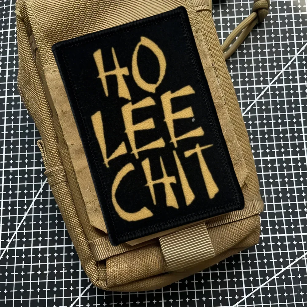 Parche HO LEE CHIT detalle impresión