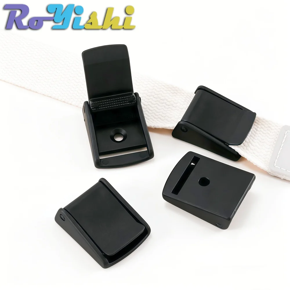 Hebilla cam negra para cinturón mochila – tallas 5/8" a 2" - imagen 5