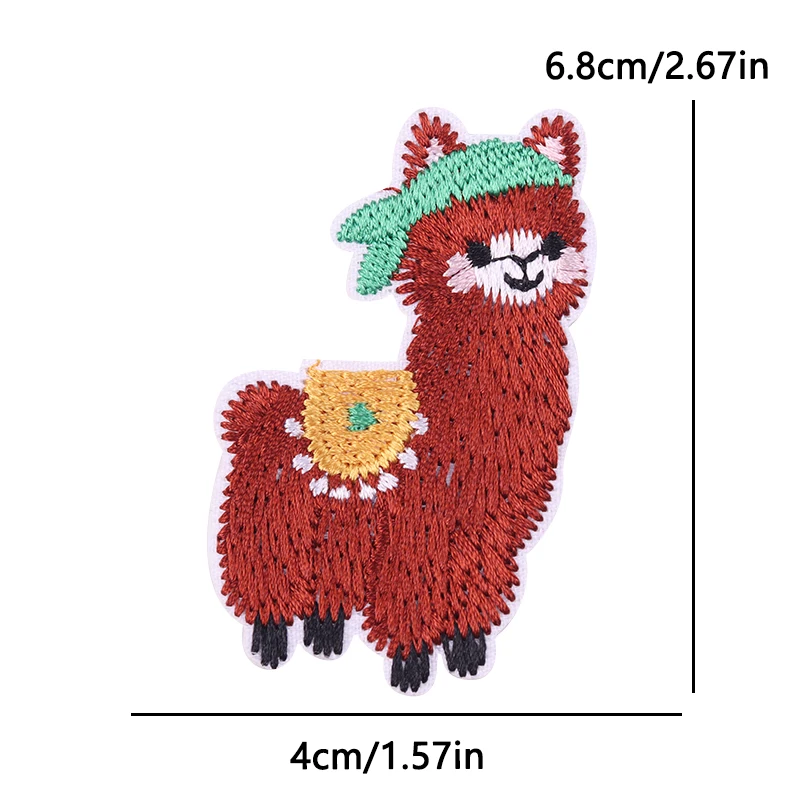 Conjunto de parches de animales