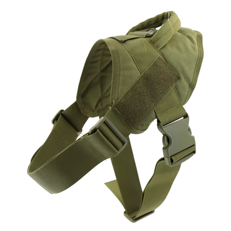 Arnés táctico militar para perros - chaleco de patrulla con asa - imagen 3