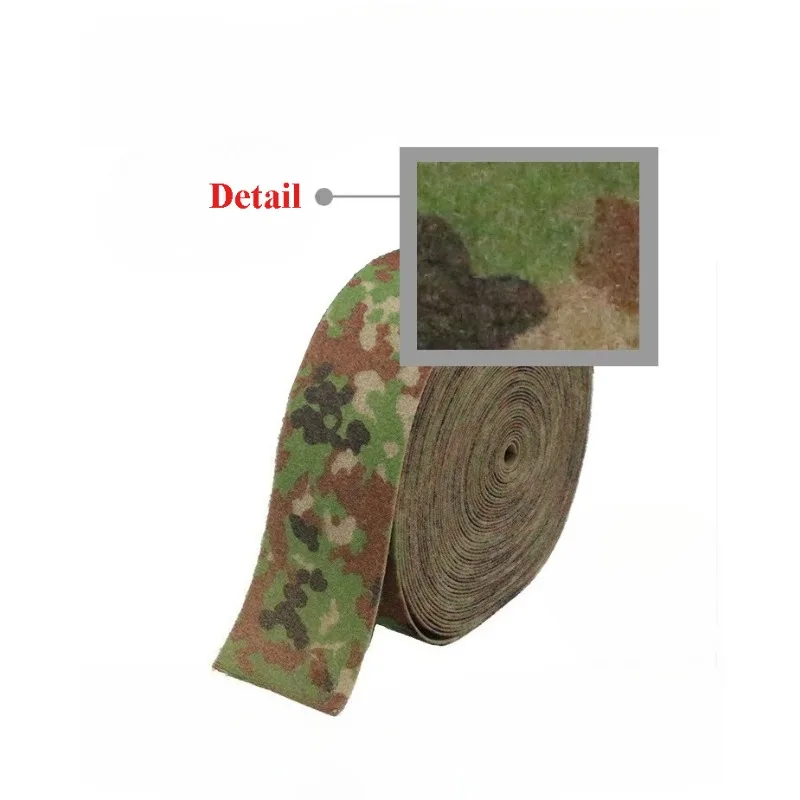 Correa de cierre de bucle camuflaje jungla para mochilas y chaleco - imagen 3