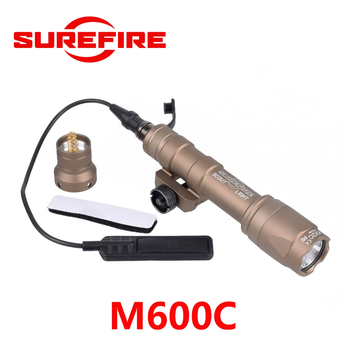 SureFire M300 M600 M600C linterna táctica AR15 con mando remoto - imagen 4