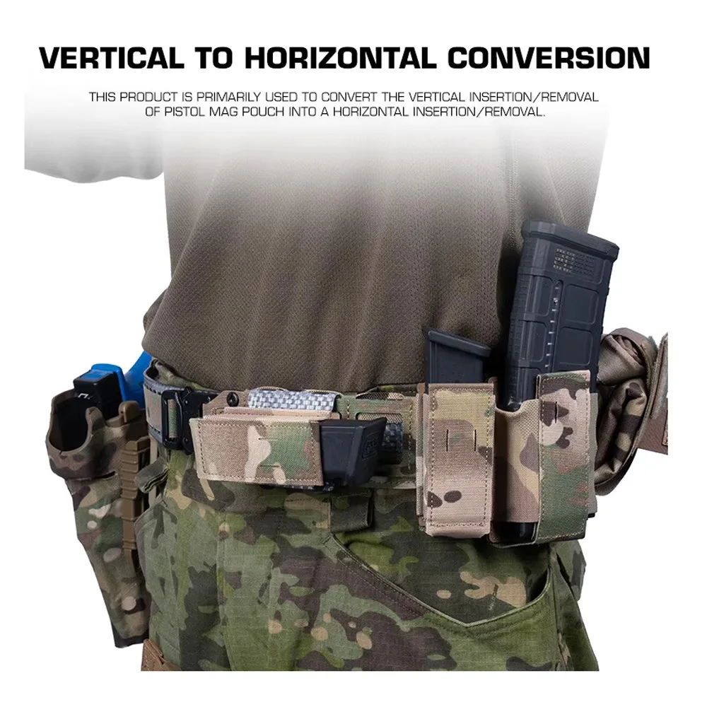 Adaptador magnético para cinturón táctico Molle