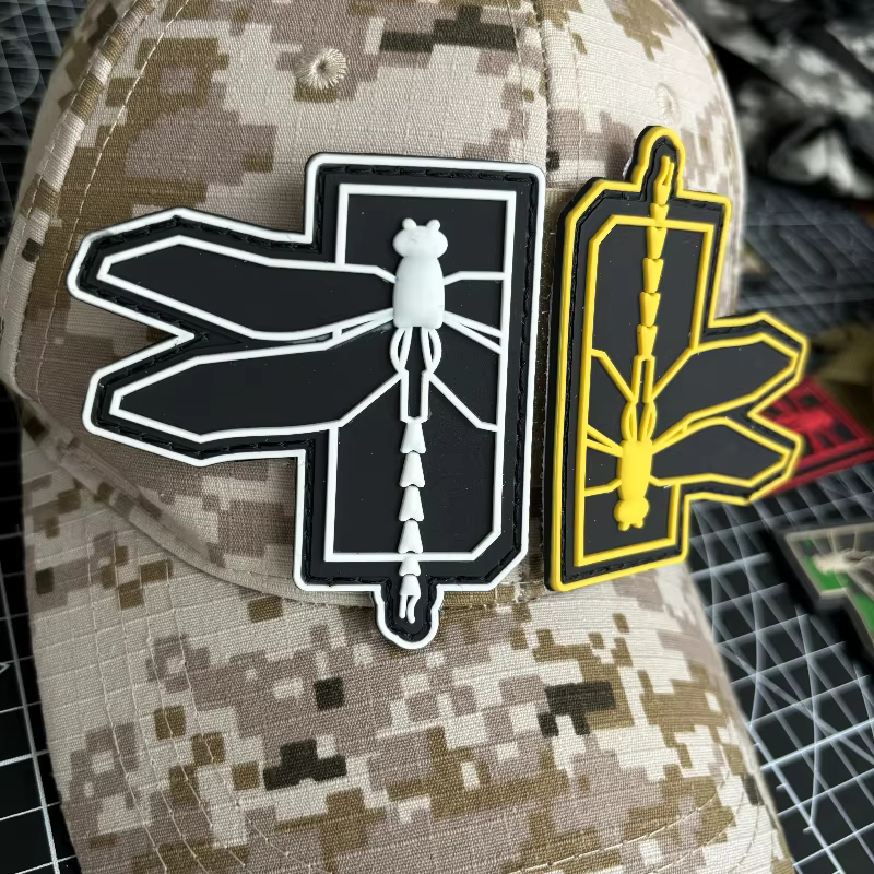 Haley Strategic parche táctico 3D PVC libélula morale patch gancho - imagen 2