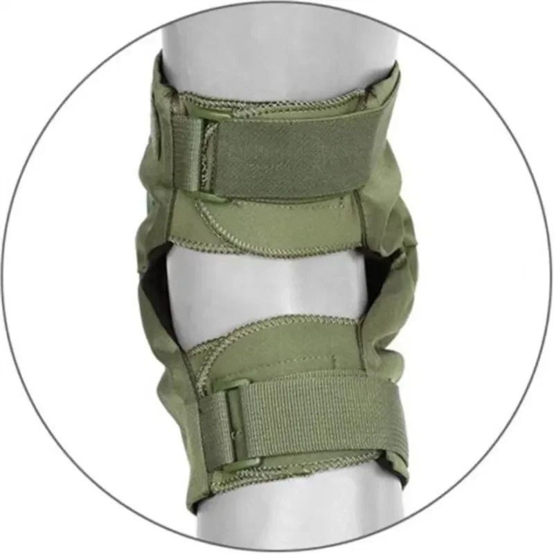 Rodilleras tácticas ligeras estilo americano – flexibles resistentes - imagen 4