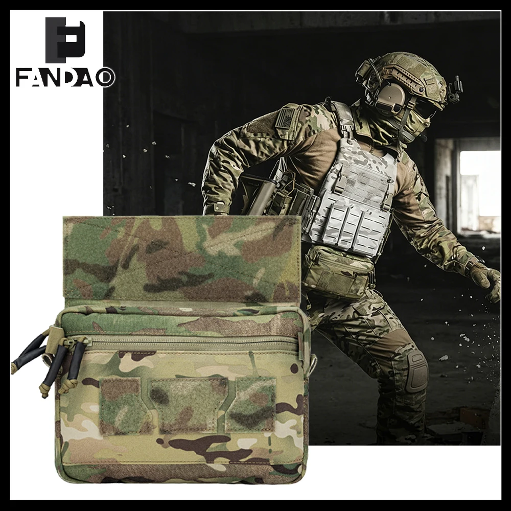 Bolsa táctica MOLLE colgante para airsoft, organizador utilitario - imagen 2