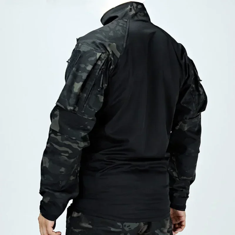 Camisa táctica Multicam transpirable para exteriores y paintball