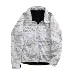 MCAP Chaqueta táctica camuflaje repelente agua cortavientos bolsillos