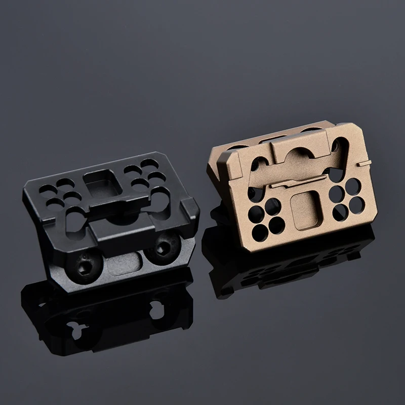 Base de montaje M-LOK KEYMOD para linterna táctica WADSN - imagen 2