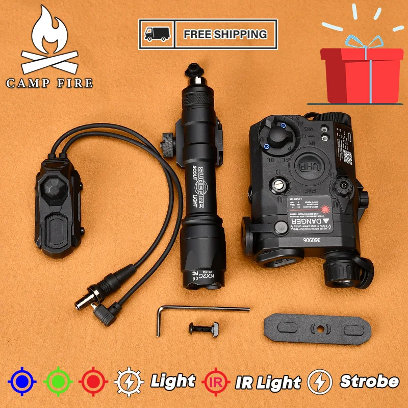 WADSN PEQ-15 iluminador láser IR M300A/M600C con interruptor dual AXON - imagen 3