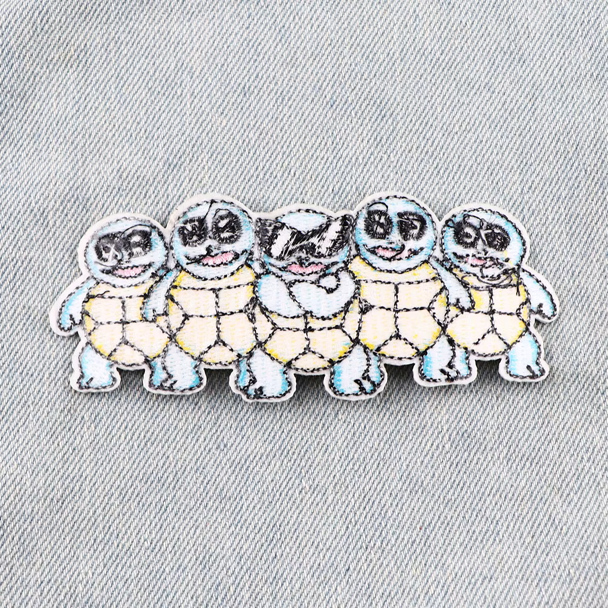 Parche termoadhesivo tortuga infantil – Para coser o planchar en ropa - imagen 5
