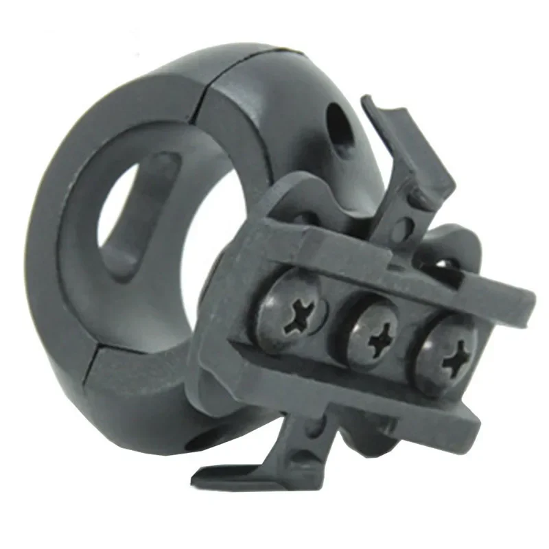 Soporte pinza para linterna táctica en casco, fijación rápida - imagen 4