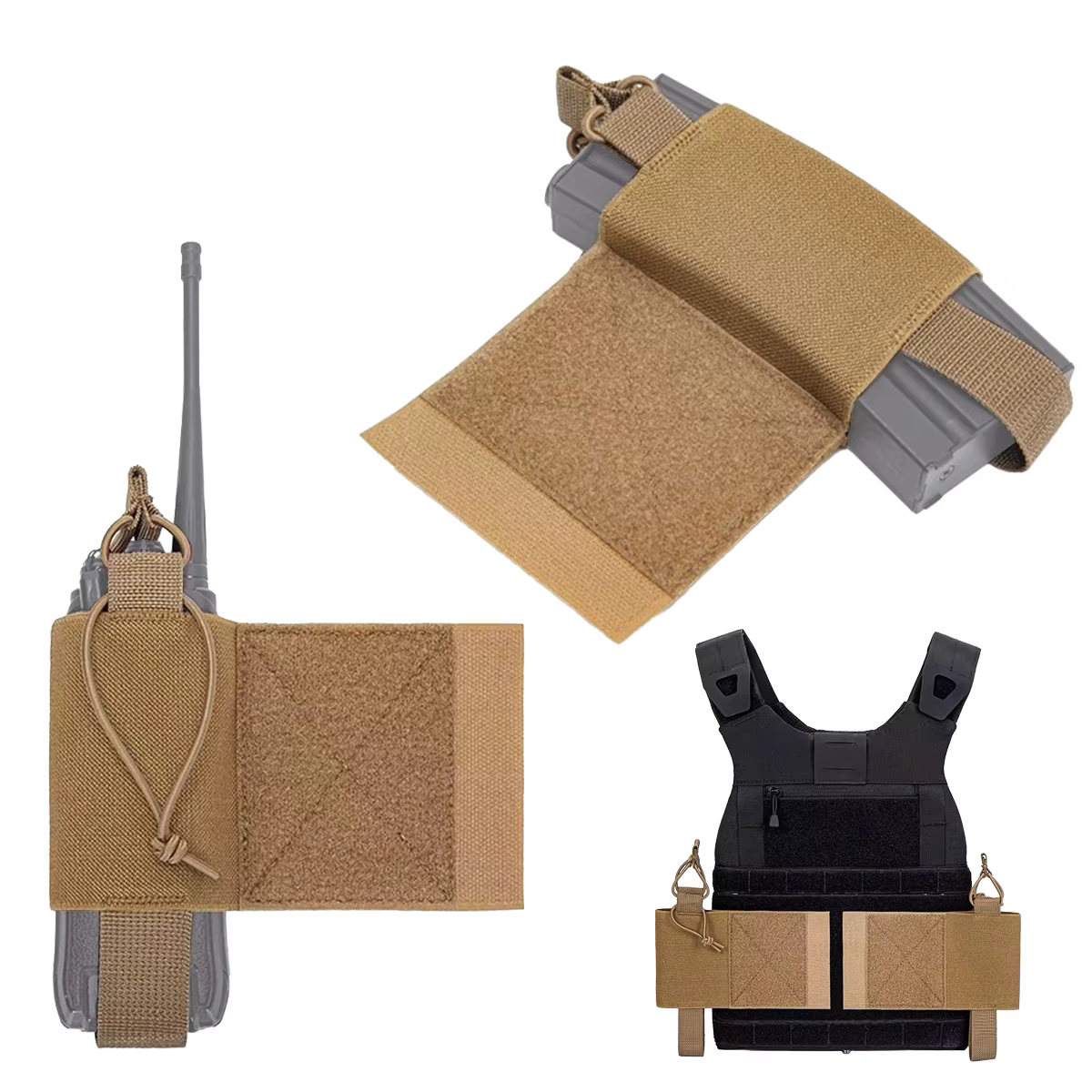 Ferro Concepts FCPC Chaleco Táctico MOLLE para Airsoft y Caza