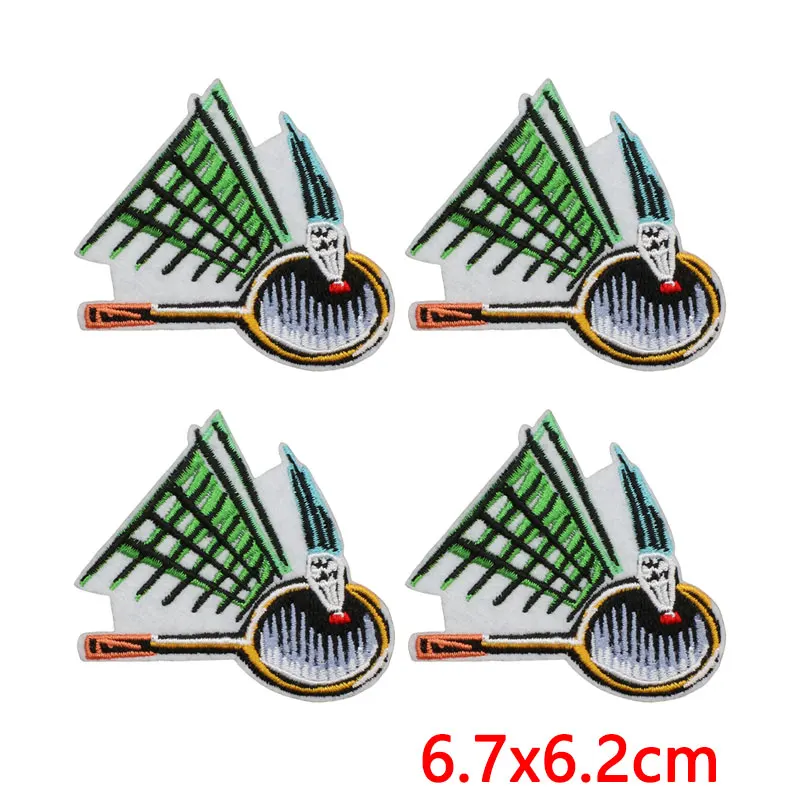 Parches termoadhesivos para ropa con diseño de béisbol
