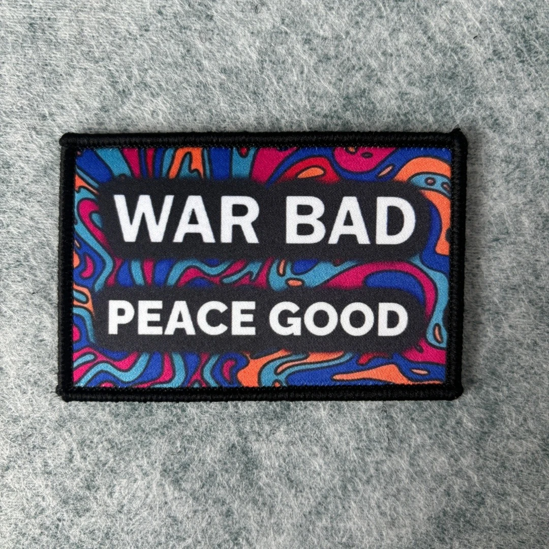 Parche táctico War Bad Boobs Valhalla con velcro gancho y bucle - imagen 3