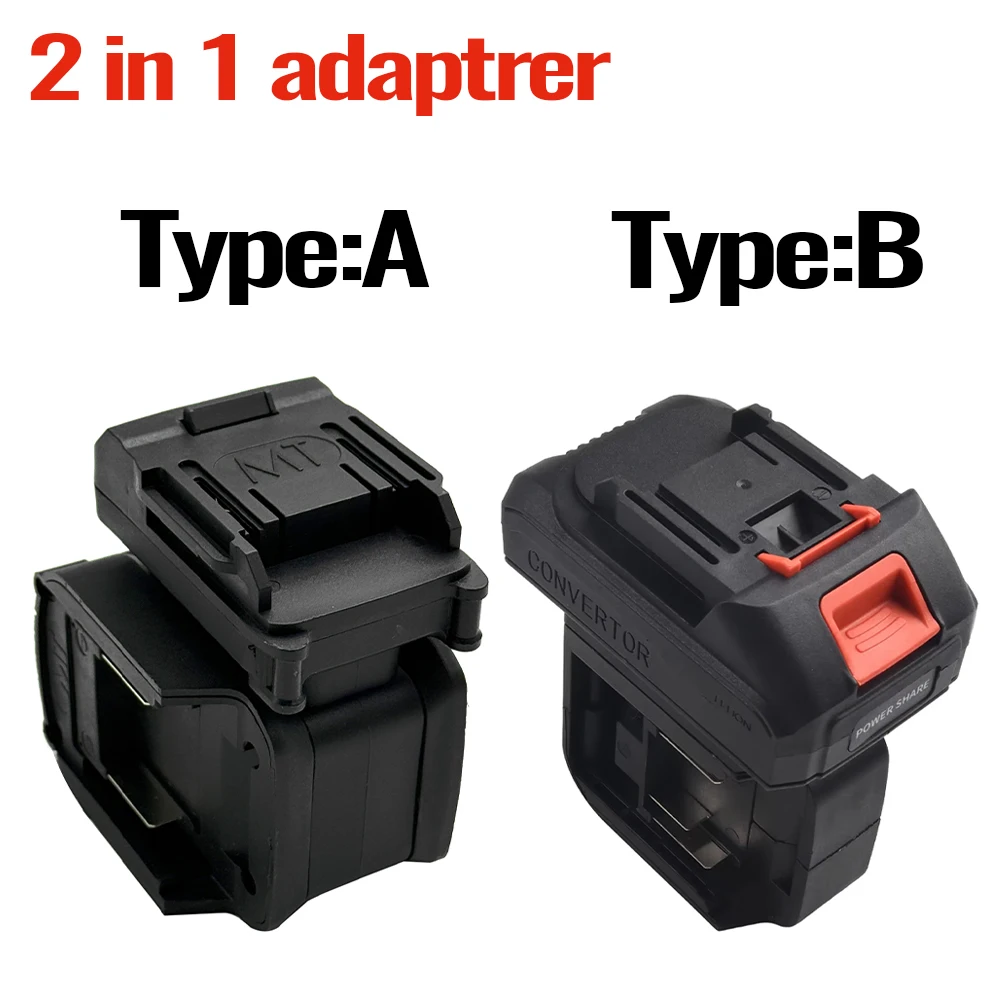 Adaptador de batería Makita 2 en 1 para herramientas eléctricas