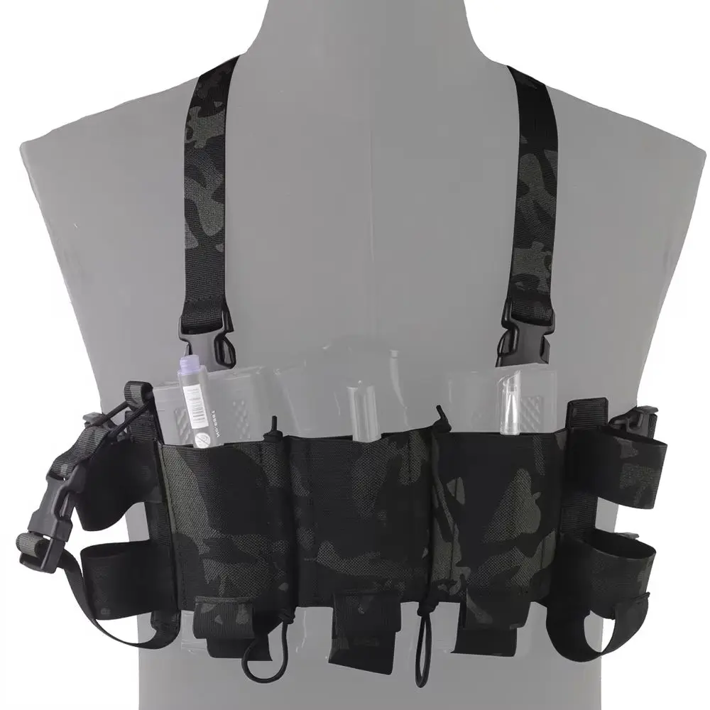 Arnés de pecho táctico WG en X con correas cruzadas - imagen 5