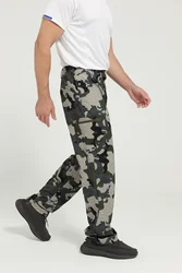 Ainfad Traverse Pantalones de caza camuflaje secado rápido elásticos