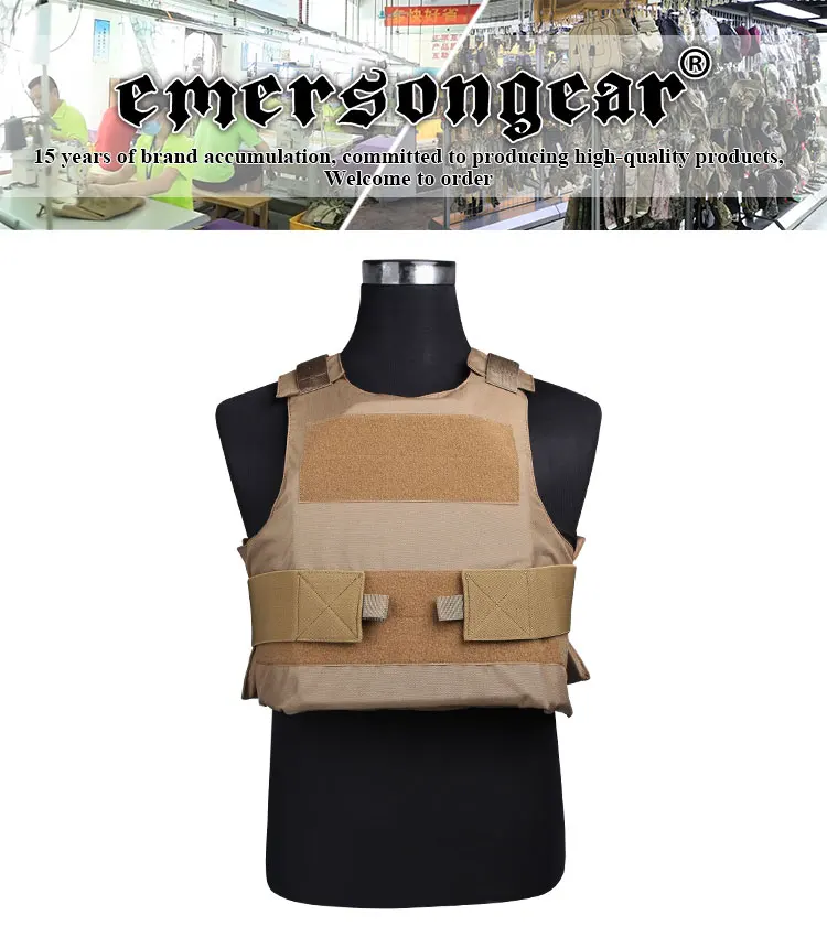 Chaleco táctico Emersongear EM7301 vista frontal