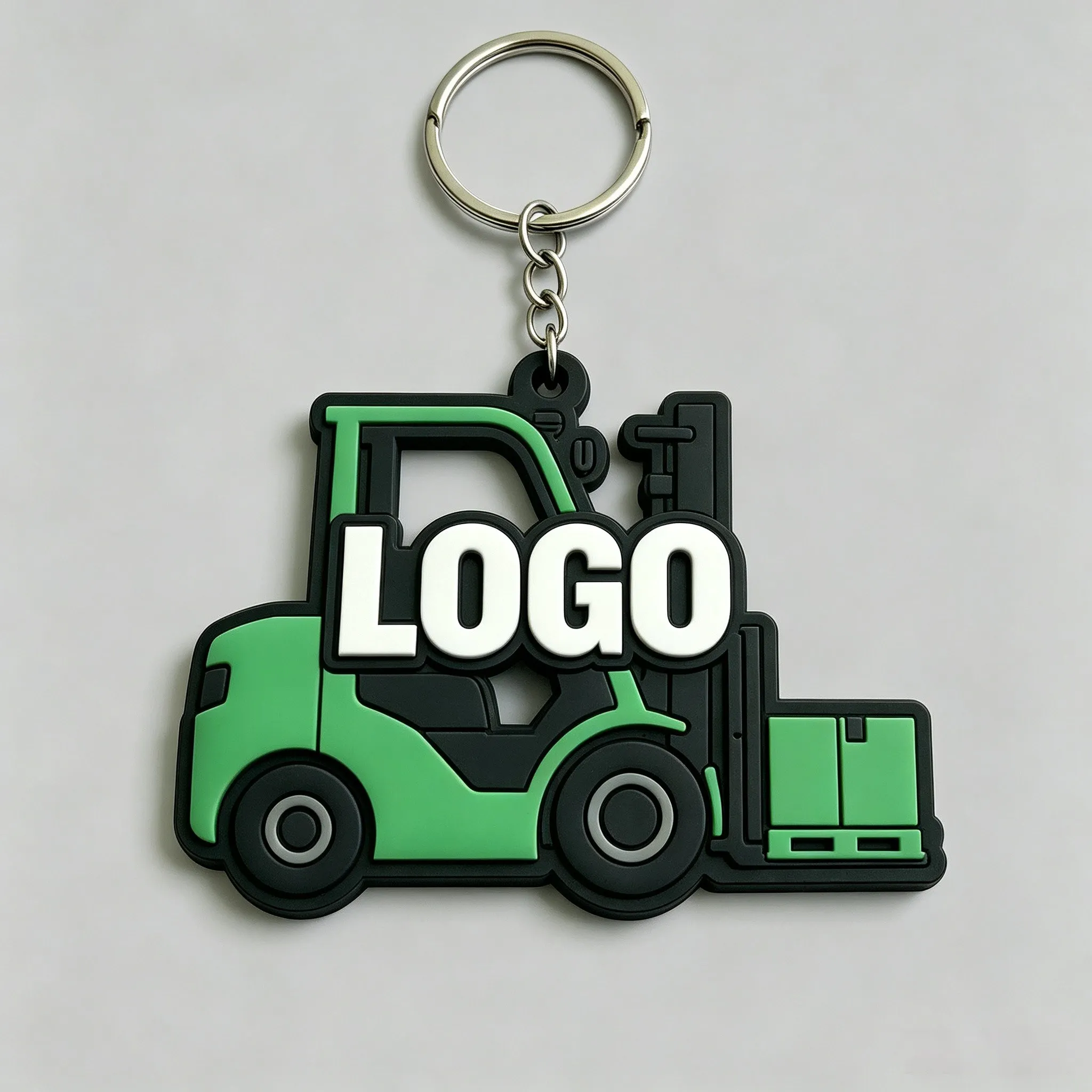 Llavero PVC personalizado con logotipo, texto e iconos conmemorativo - imagen 5