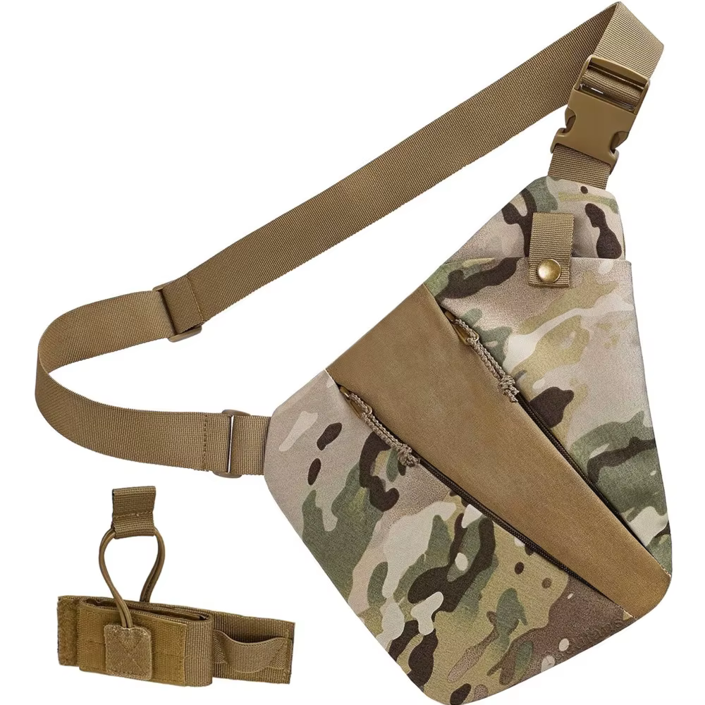 CCW Bolso bandolera táctico antirrobo con funda elástica cargador - imagen 3