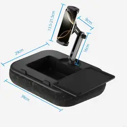 Soporte almohada ajustable para tablet y portátil con bandeja