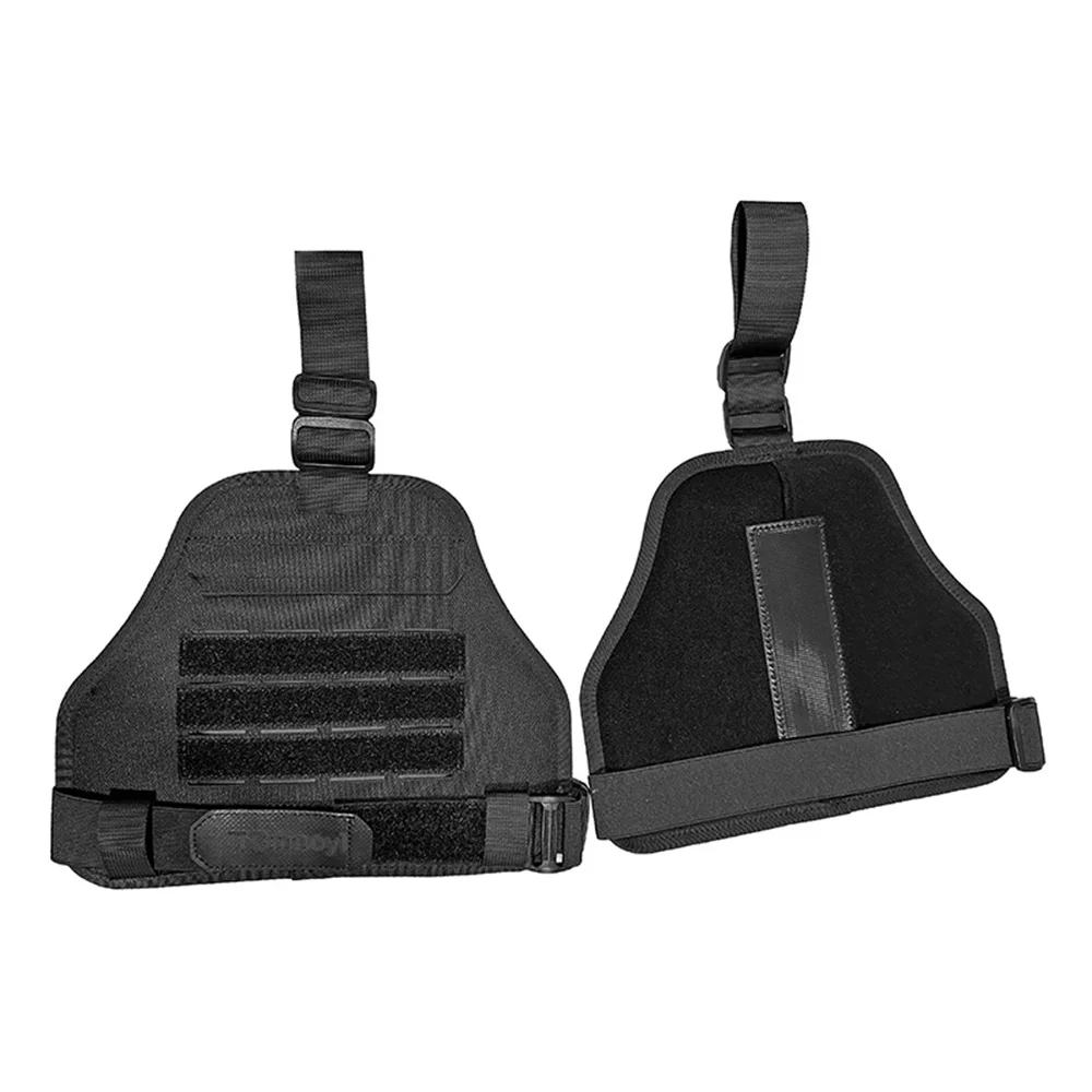 Chaleco portaplacas táctico con protección de hombros y arnés - imagen 4