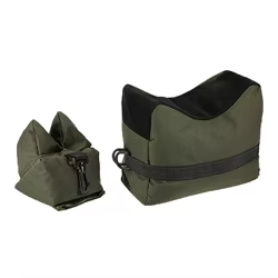 Bolsa táctica airsoft con soportes delantero y trasero, arena