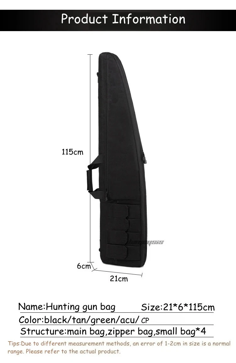 Bolsa táctica para rifle Ultra Ones en exterior