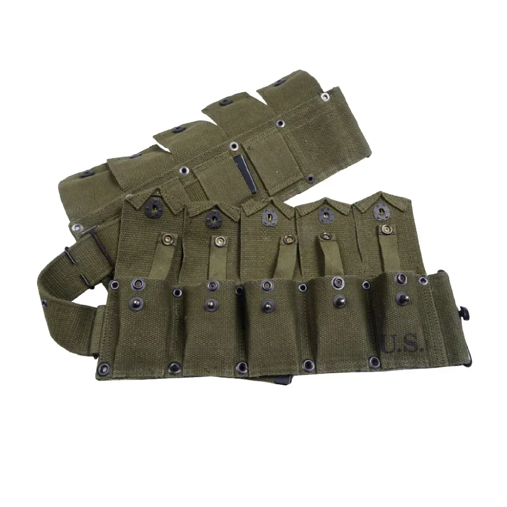 Bolsa táctica militar Guerra Mundial II Normandía vintage de campaña - imagen 5
