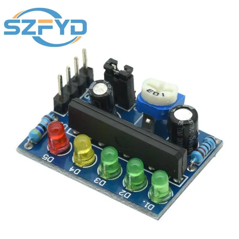 KA2284 indicador voltaje LED rojo verde 3,5V-12V batería audio - imagen 4
