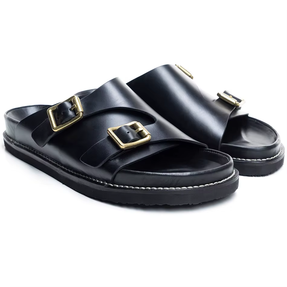 Sandalias tácticas KOWM de cuero transpirables para exterior - imagen 2