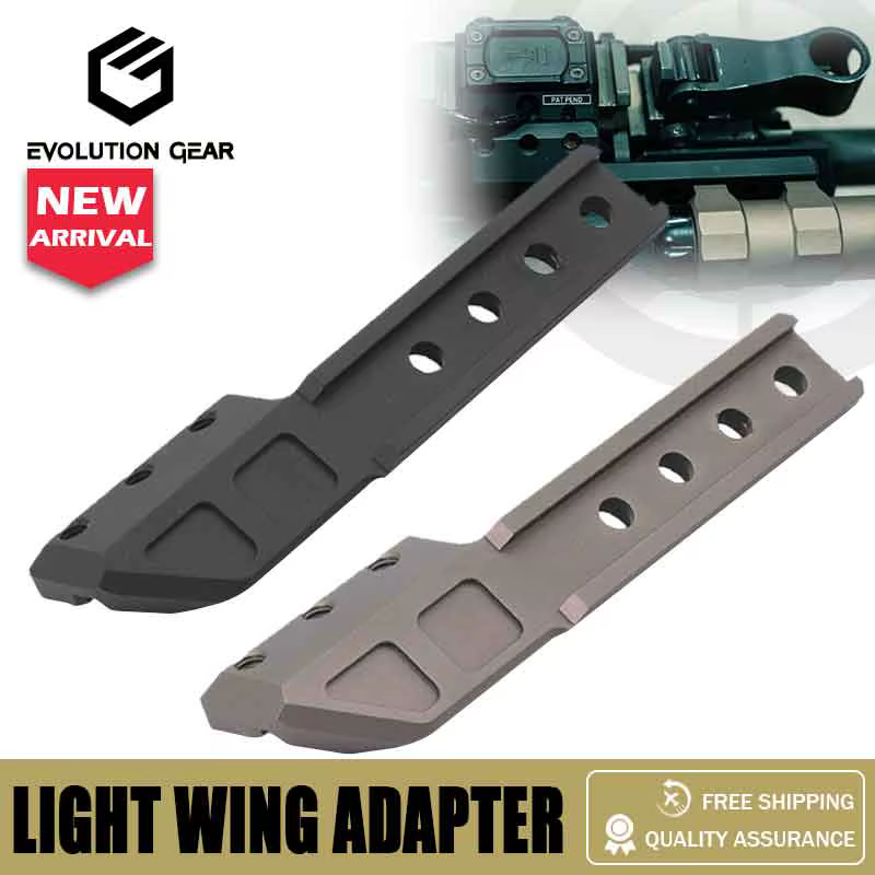 Soporte linterna táctico adaptador para alas M300V M600V - imagen 4