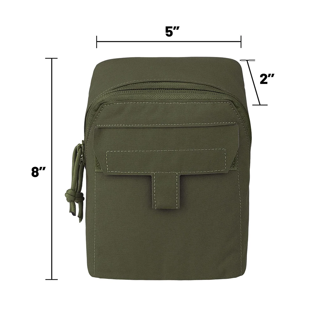 Bolsa táctica MOLLE admin multiusos expandible para EDC - imagen 2