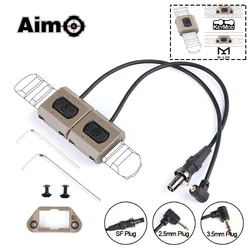 WADSN interruptor táctico remoto doble para M300/M600 - KeyMod/M-Lok