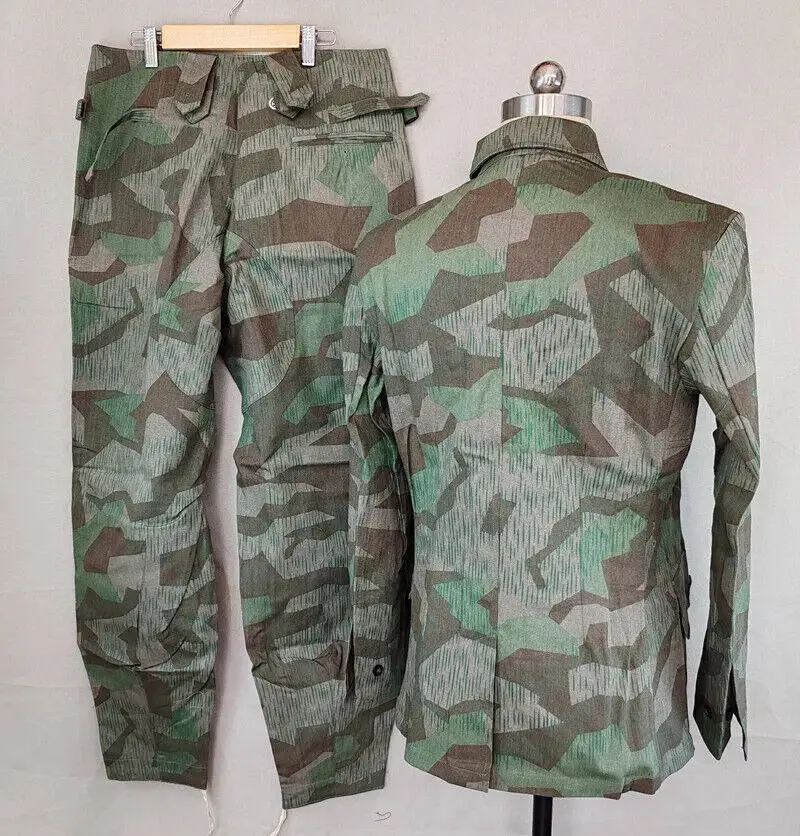 Uniforme militar M43 camuflaje dividido campo Segunda Guerra Mundial - imagen 5