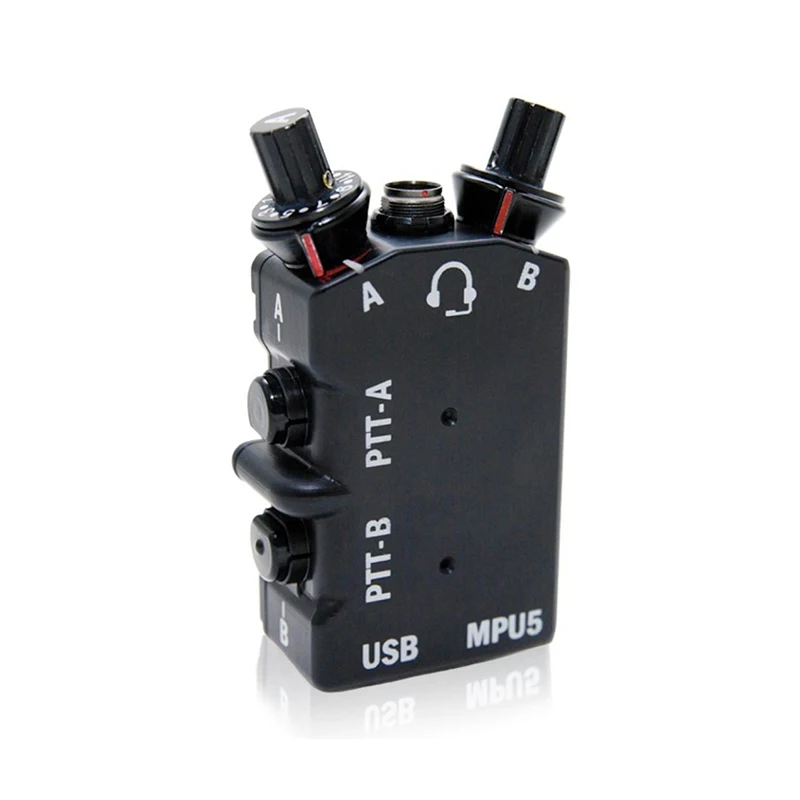 PTT metálico doble canal CNC profesional para radio AMP C3 táctico - imagen 4