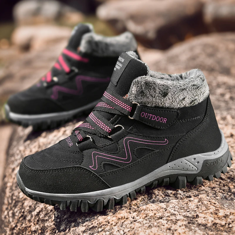 HIKEUP Alpino – Botas senderismo mujer impermeables invierno