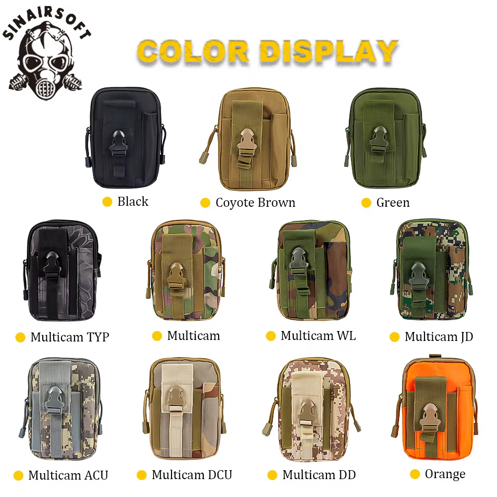 Interior de la bolsa táctica con compartimentos