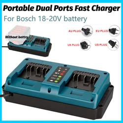 Cargador rápido Bosch para baterías de litio profesional