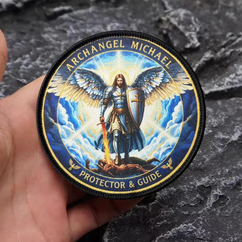 Arcael Miguel Morale – Parche militar con velcro para mochila - imagen 3